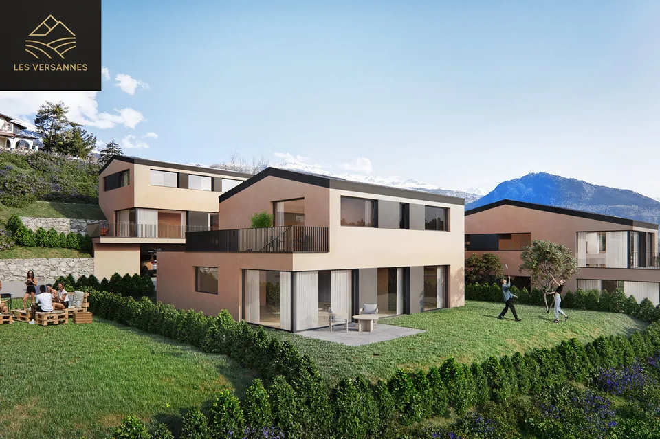 Casa unifamiliare moderna di 4,5/5,5 locali in vendita a Grimisuat
