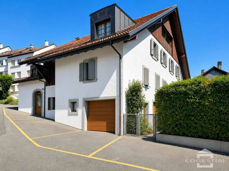 Spacieux duplex de 5.5 pièces avec terrasse et vue sur le Lac Léman