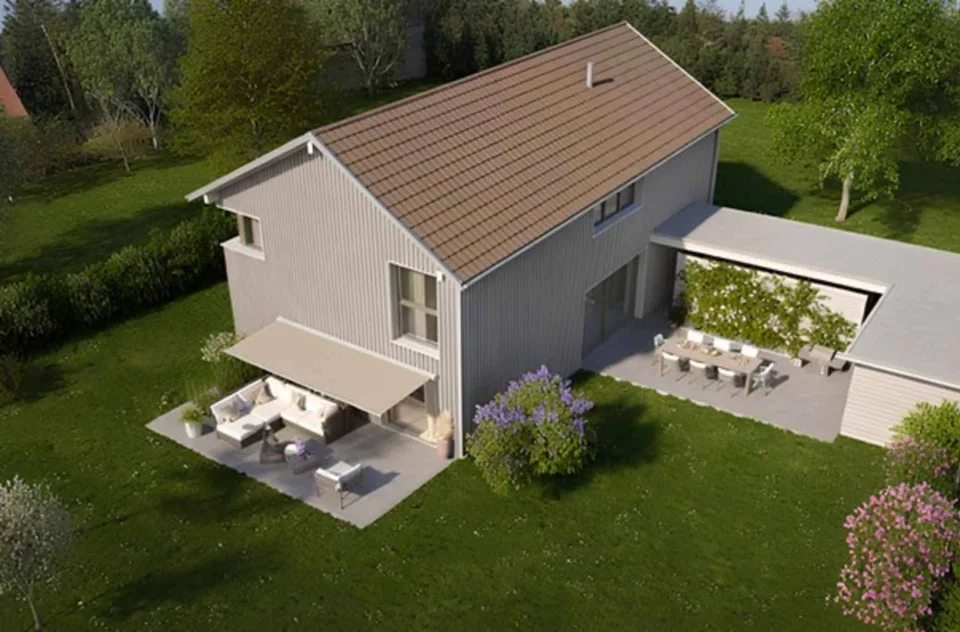 Villa individuelle sur plans