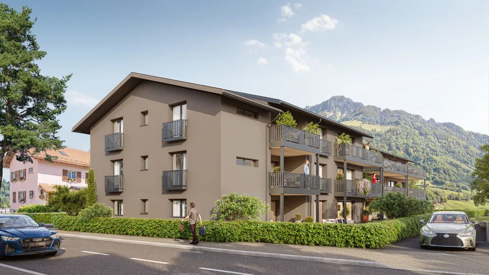 Neue Residenz - Attika mit 3.5 Zimmern und Terrasse