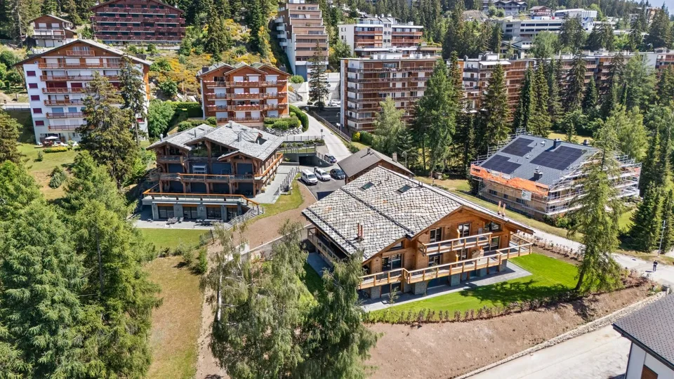 Somptueux duplex en plein coeur de Crans-Montana