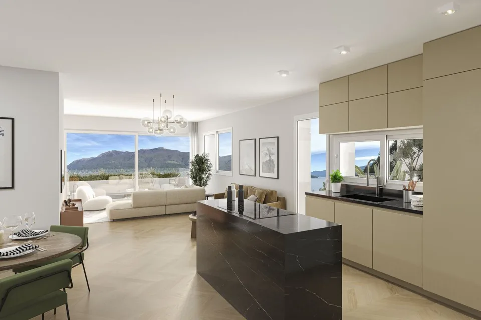 Residenza Riasco Riva, Appartamento di 4.5 locali, Brissago (B.4.10)