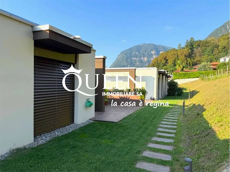 Rovio: penthouse de 2,5 pièces, 85 m², terrasse, jardin, vue sur le lac