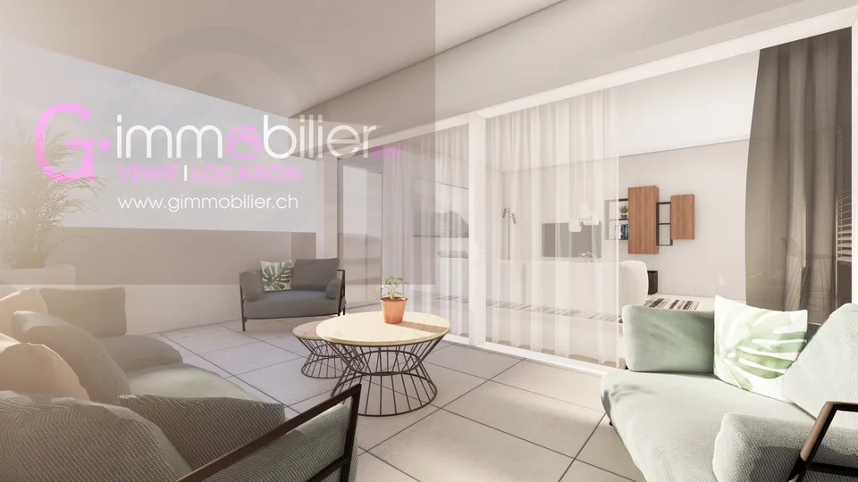 Nouvelle construction à Monthey -Appartements contemporains au coeur du quartier sous gare