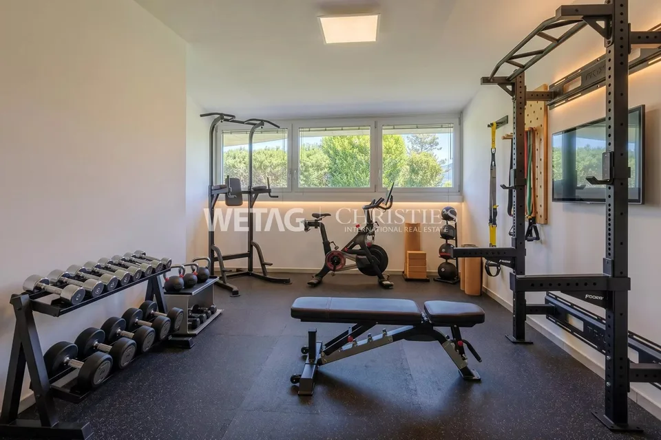 Lugano-Carona: moderne Villa in Carona mit Blick auf den Luganersee, eingebettet im Grünen mit Privatsphäre – Foto 13 von 13