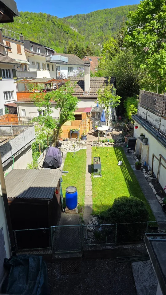 Charmantes Mehrfamilienhaus mit Gewerbe an zentraler Lage in Balsthal
