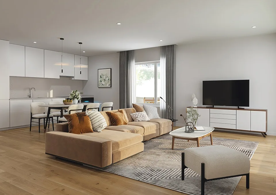 Moderne und geräumige 2.5-Zimmer-Wohnungen in neuer Bauweise im Herzen des Tessins