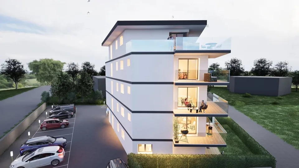 Appartamento 3.5 locali con balcone orientato a sud-est a Saxon