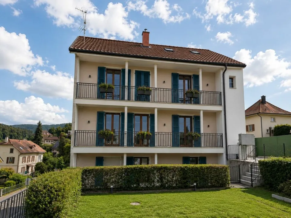 Porrentruy, rental building with 4 units - 6.65% yield