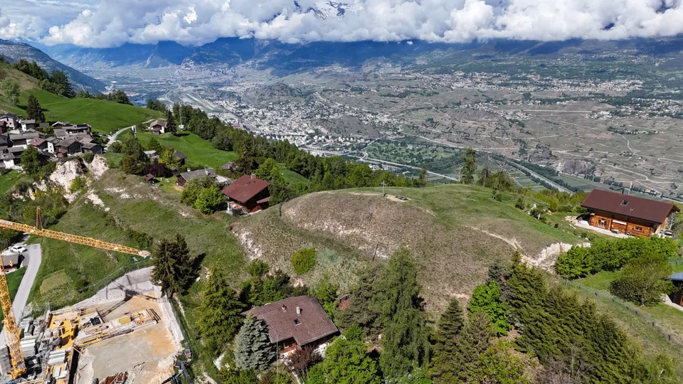 In vendita - Terreno a Nax (Pelleivro) - 1'377 m² - Zona chalet