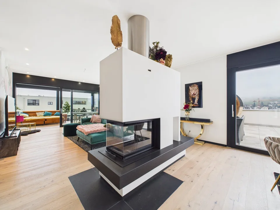Luce. Aria. Lusso. – Appartamento attico esclusivo 5.5 locali con Jacuzzi & giardino d'inverno