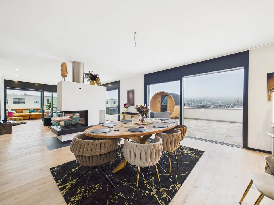 Luce. Aria. Lusso. – Appartamento attico esclusivo 5.5 locali con Jacuzzi & giardino d'inverno
