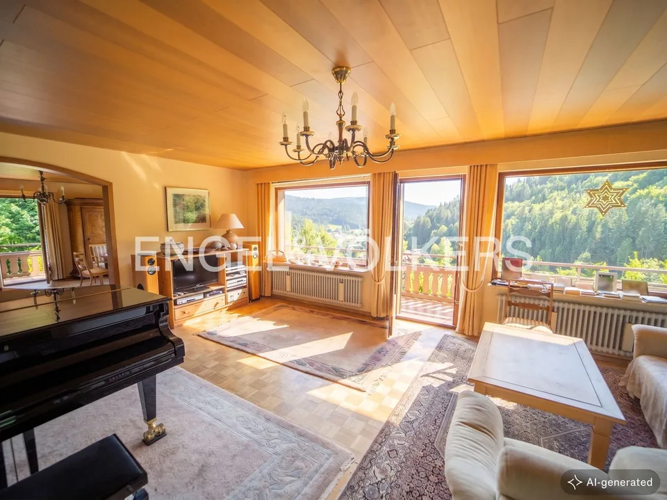 Einfamilienhaus mit Panoramaussicht