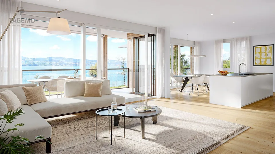 Erste Seelinie am Sempachersee – Premium-Neubau in Sempach