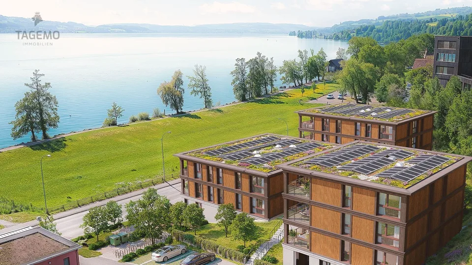 Première ligne de lac au Sempachersee – Nouvelle construction de luxe à Sempach