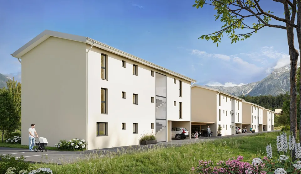 Reserviert: Promotion von 20 Wohnungen mit Bergblick in Charrat