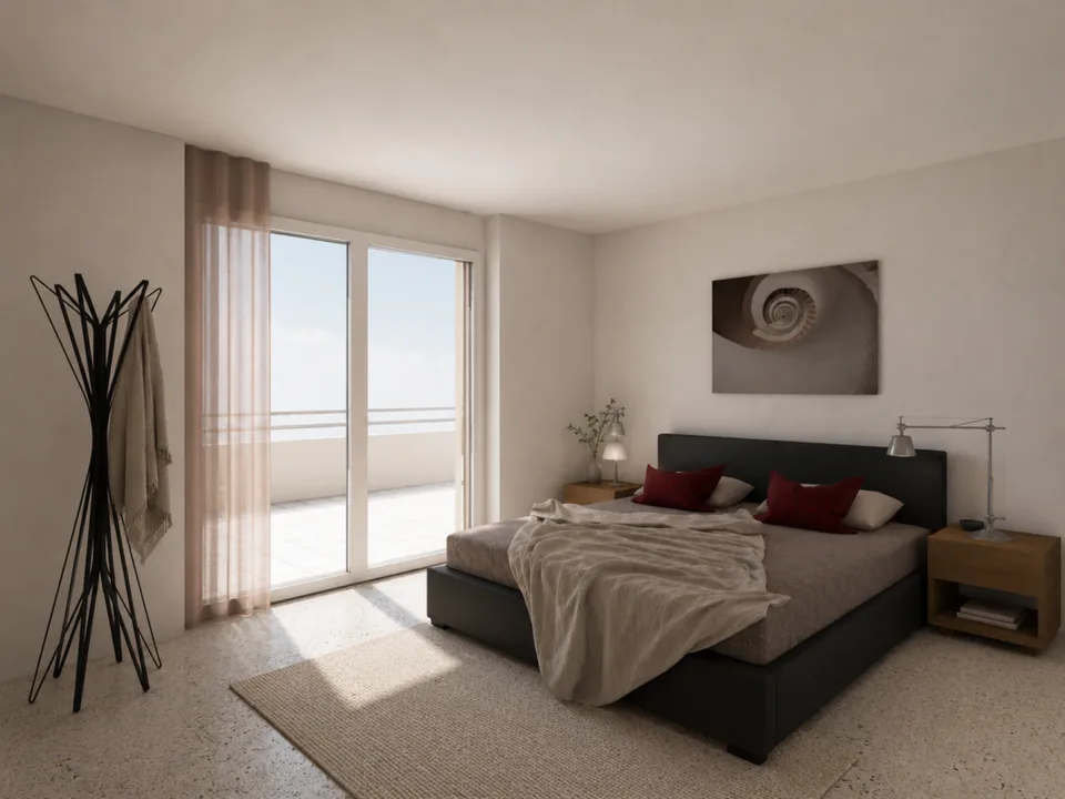 Grosszügige Terrassen-Wohnung mit Bergsicht und privatem Gartenanteil