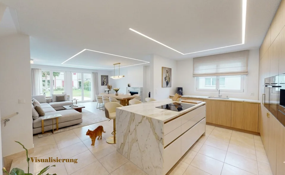 Exklusive 5.5-Zimmer-Maisonette-Gartenwohnung – Foto 9 von 13