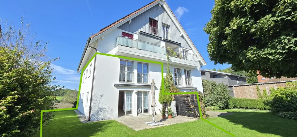 Maisonette exclusive de 5,5 pièces avec jardin