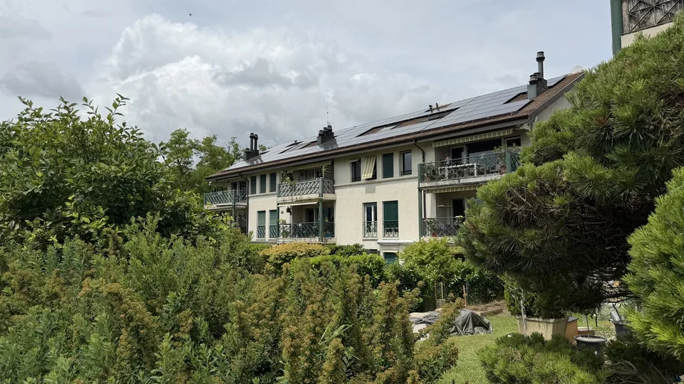 Attique en duplex avec vue dégagée sur la campagne