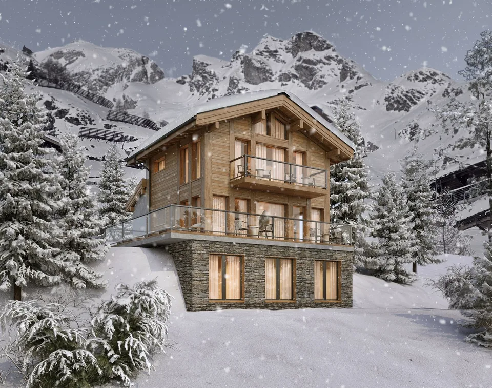 Entdecke die Vesta Chalets: luxuriöses Wohnerlebnis auf der Lauchernalp
