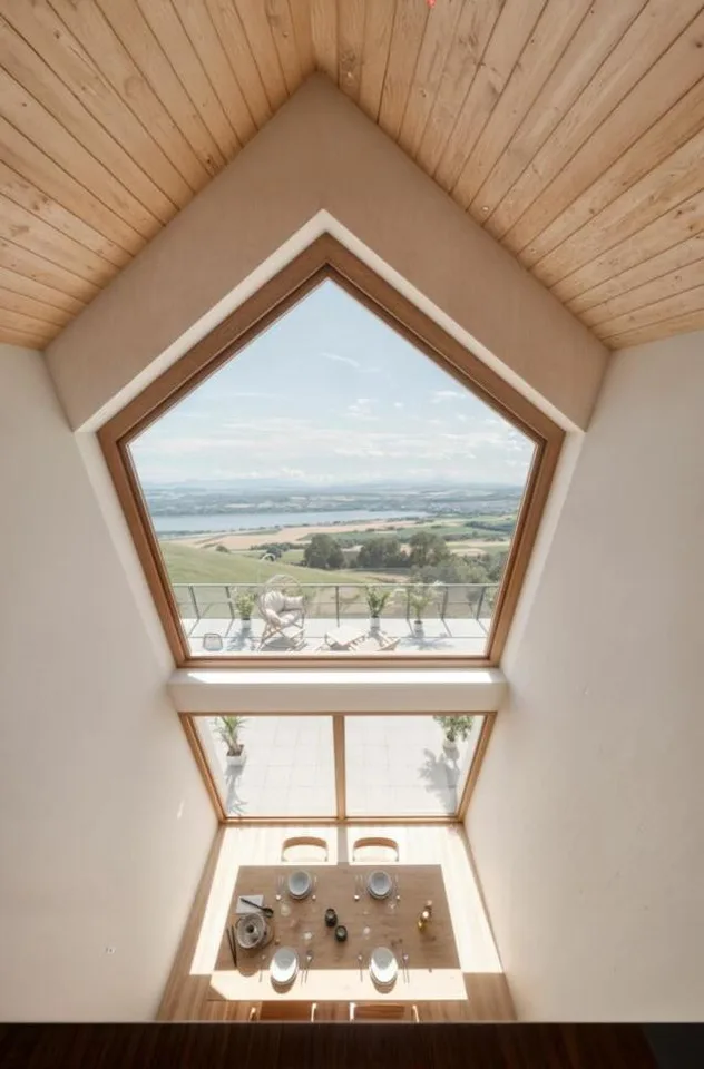 APPARTEMENT-TERRASSE AVEC VUE PLONGEANTE SUR LE LAC !
