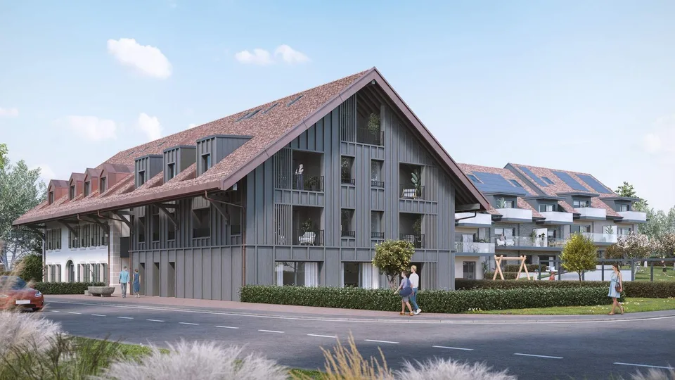 Neue Promotion "Harmonia" in Romanel-sur-Lausanne - 5.5-Zimmer-Duplex-Neubauwohnung zum Verkauf
