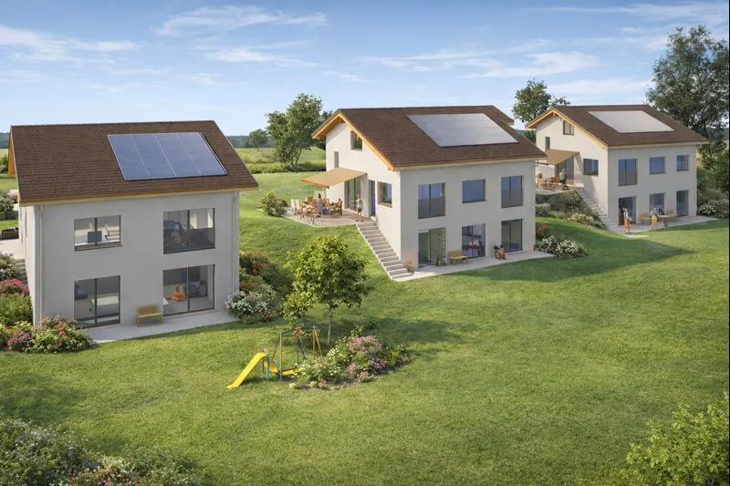 2115 Buttes/NE Nouvelle construction de 3 villas individuelles  avec garages