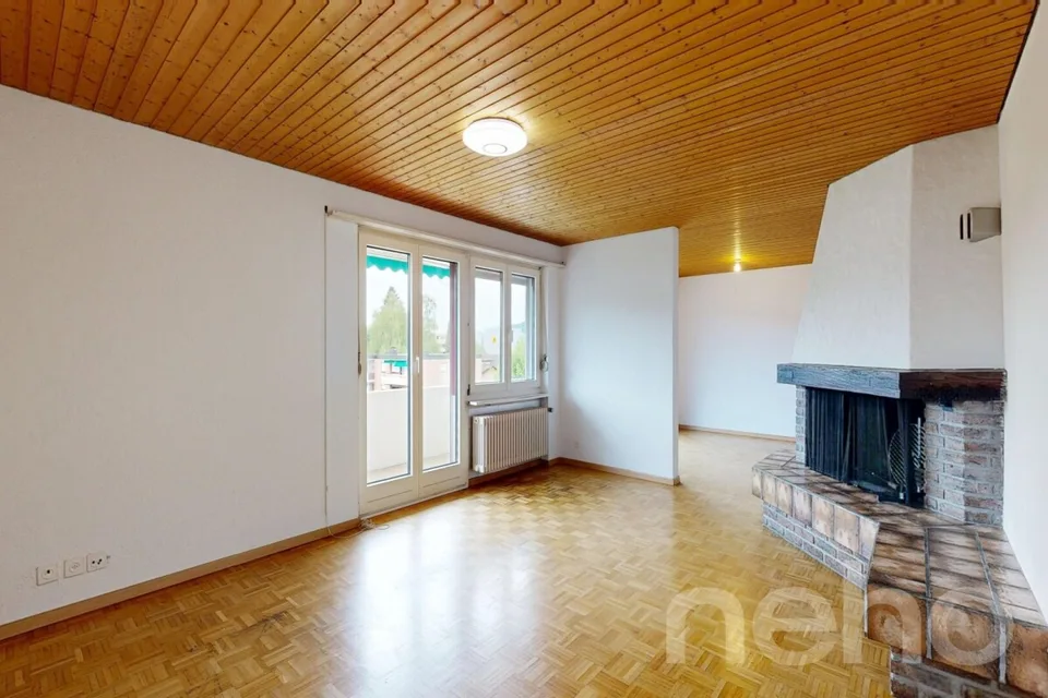 4-Zimmerwohnung im obersten Stock mit Balkon und Cheminée – Foto 13 von 18
