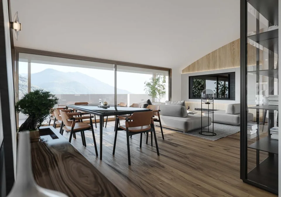 Résidence au Parc, Attique 3,5 pièces avec grande terrasse, Biasca