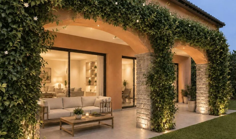 Villa mit Garten