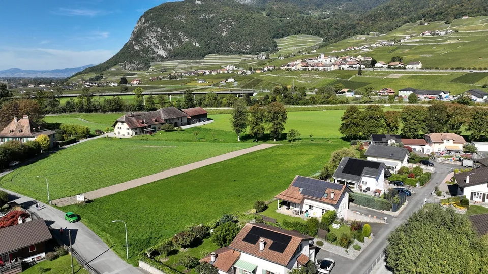 PERMIS DE CONSTRUIRE OBTENU - VILLA INDIVIDUELLE - VUE PANORAMIQUE