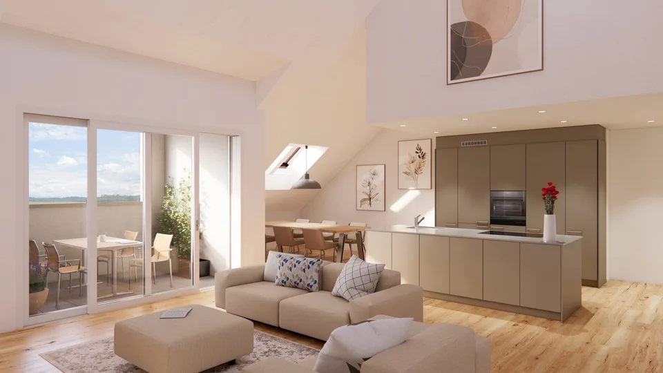 5.5-Zimmer-Dachwohnung in Opfershofen TG