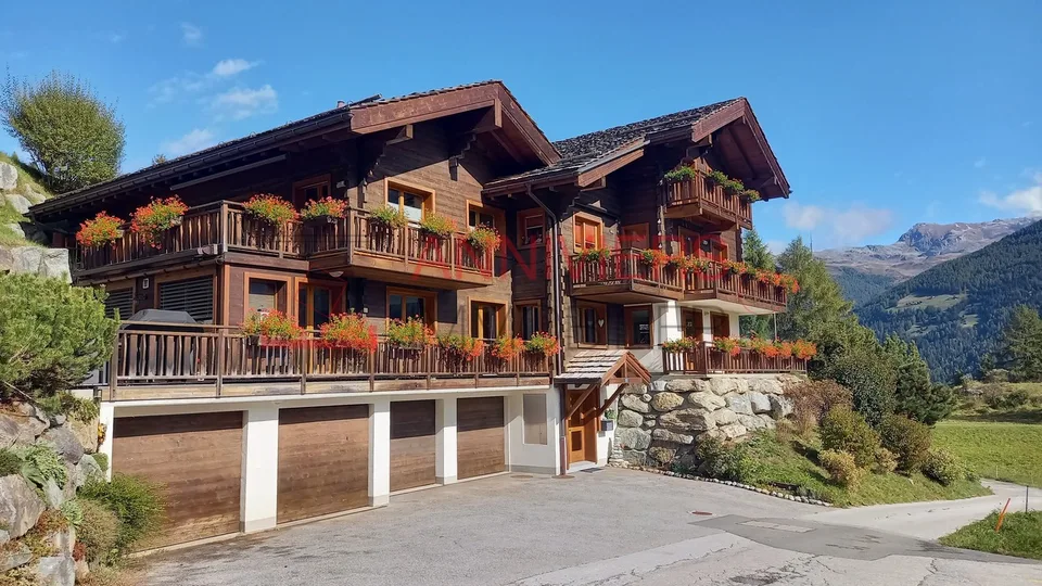 Charmant appartement de 4 pièces à Grimentz, avec vue imprenable