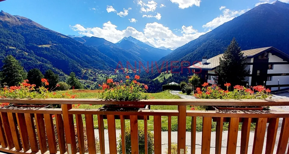 Delizioso appartamento di 4 locali a Grimentz, con vista impareggiabile