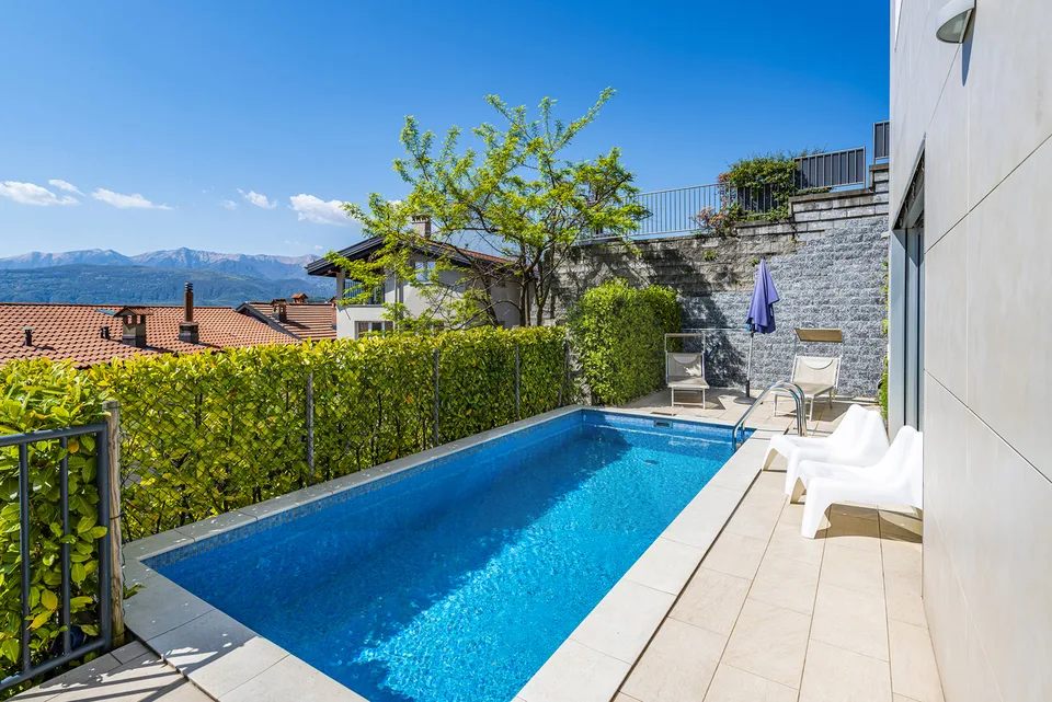 MODERNA VILLA IN POSIZIONE DOMINANTE A LUGANO – foto 6 di 13