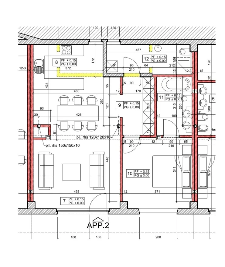 RESERVIERT - Preiswerte 2.5 Zimmer (Rohbau) Gartenwohnung – Foto 10 von 10