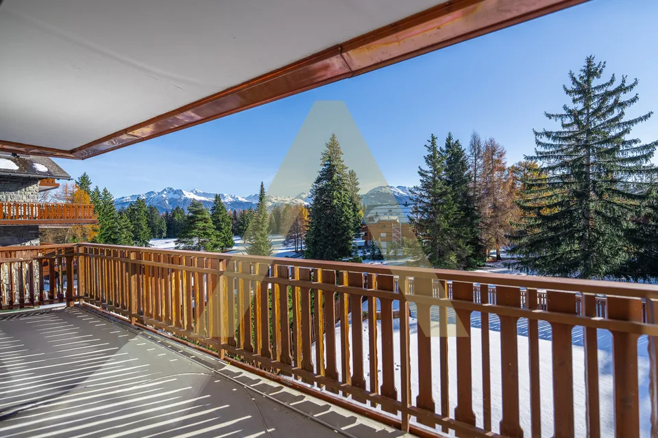 Magnifique appartement entièrement rénové à Crans-Montana