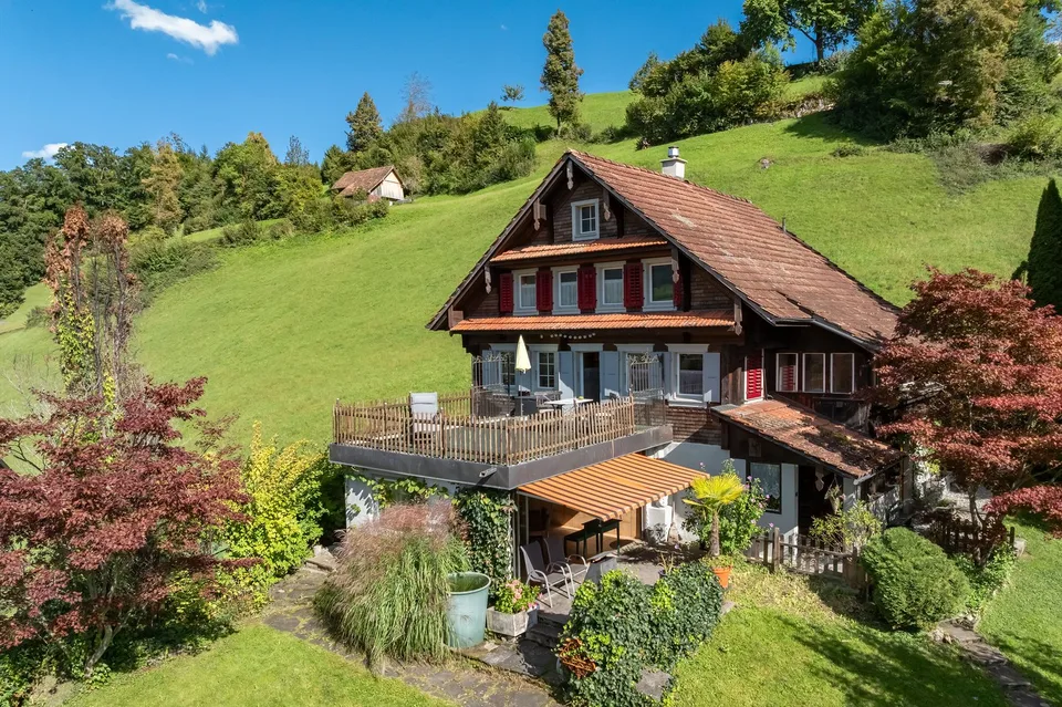Idyllischer Rückzugsort mit fantastischem Ausblick