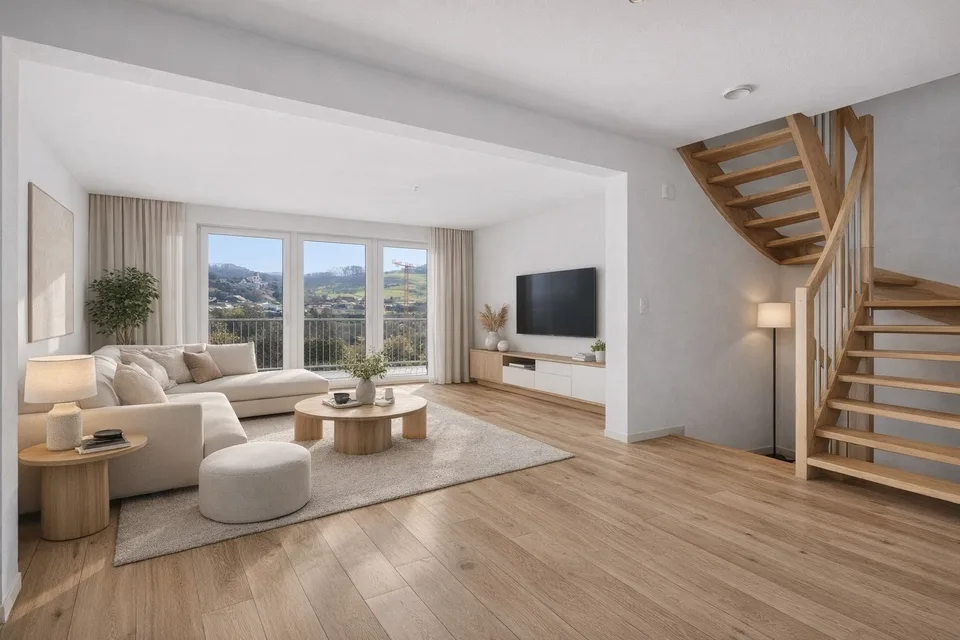 Casa a schiera con molto spazio, vista panoramica e ottima connessione