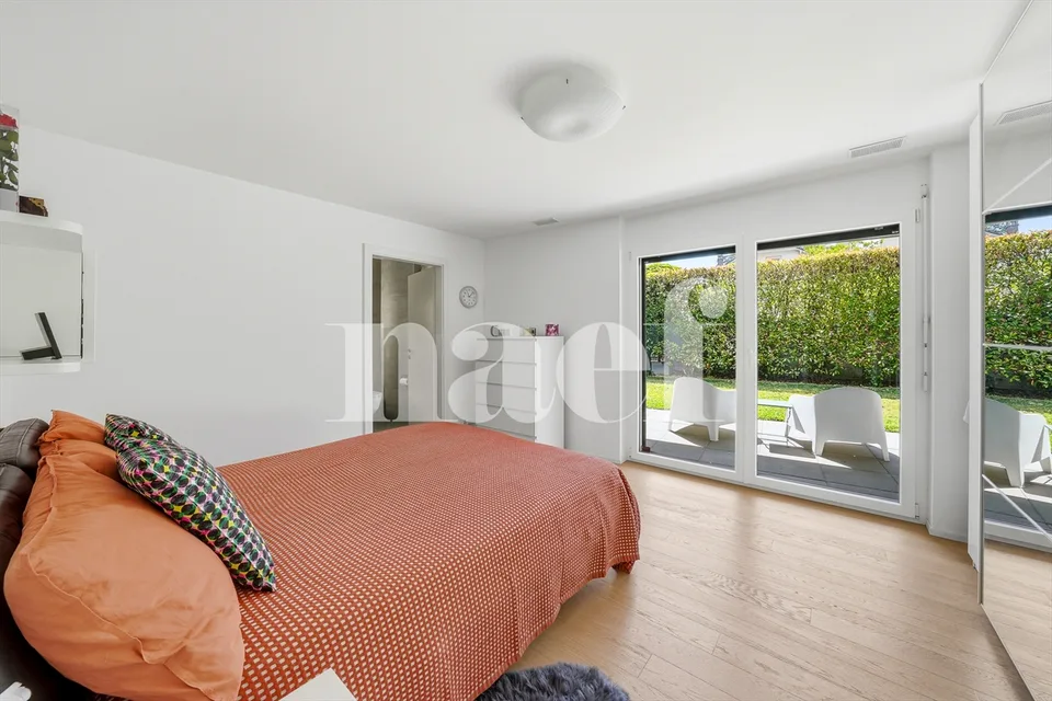 Wohnung mit 4.5 Zimmern und Garten