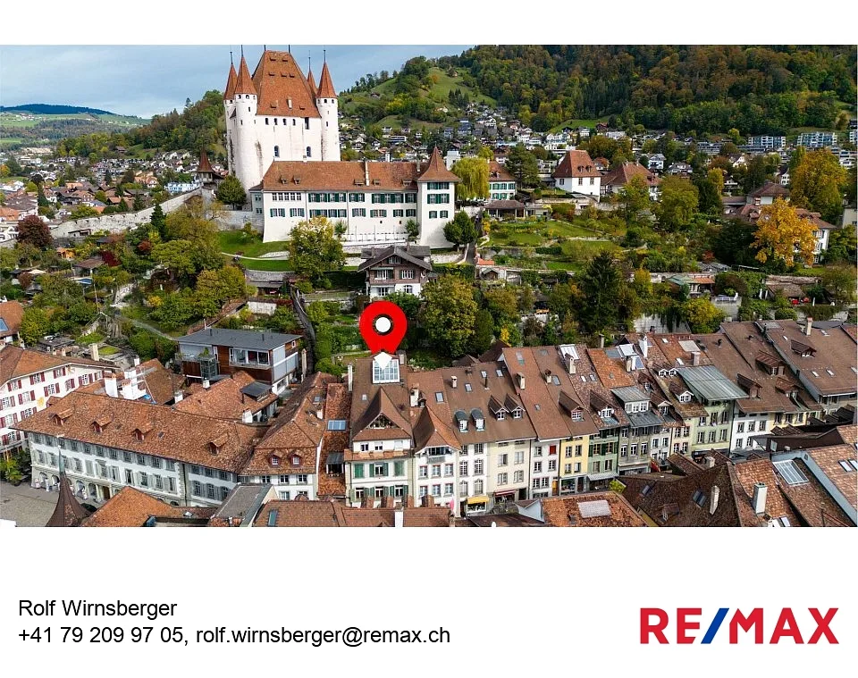Historisches Wohn- und Gewerbehaus in der Altstadt von Thun