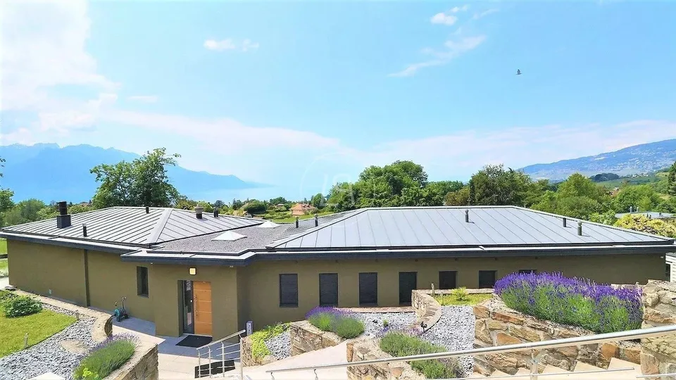 Superbe maison contemporaine dans un quartier recherché de Montreux