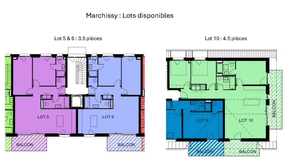 Ultime disponibilità - Solo 3 appartamenti disponibili a Marchissy