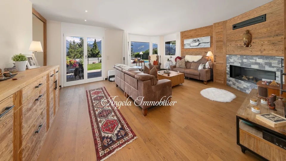 Atemberaubendes 7-Zimmer-Chalet mit Pool in Crans-Montana – Foto 16 von 19