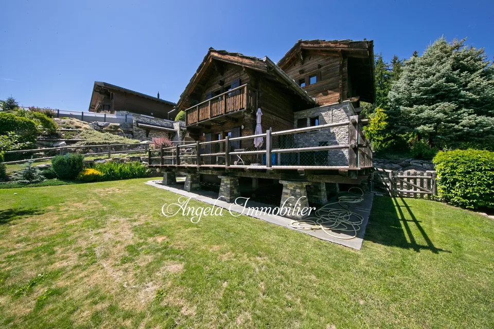 Atemberaubendes 7-Zimmer-Chalet mit Pool in Crans-Montana – Foto 6 von 19