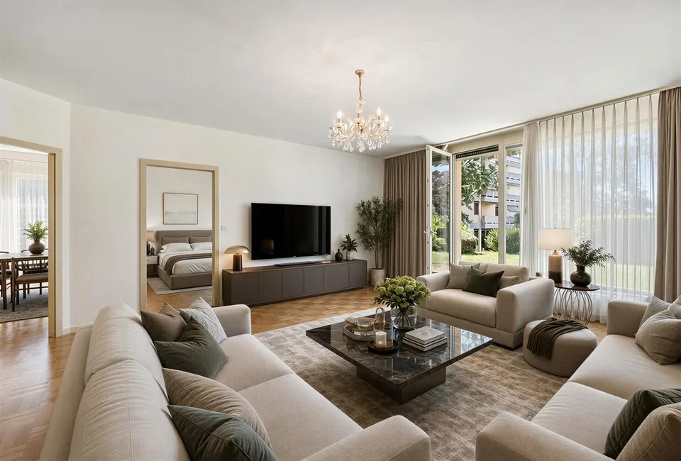 Appartement de 3,5 pièces à "deux pas" du lac