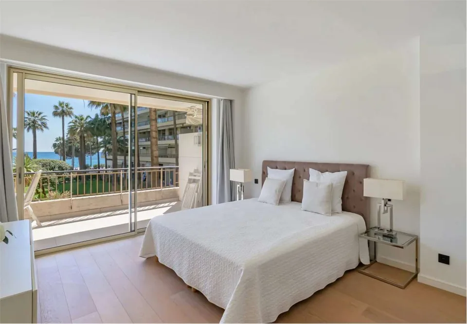 Prestigioso appartamento con vista mare sulla Croisette a Cannes – foto 8 di 9