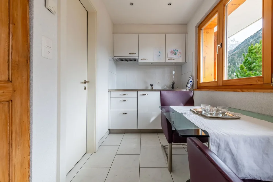 Chalet Le Nid a St-Luc – Studio 30m2 con grande terrazza, a 200m dalle piste