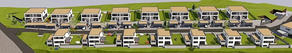 5.5-Zimmer-Doppeleinfamilienhaus Haus C1 & C2 Niederdorf – Foto 7 von 15